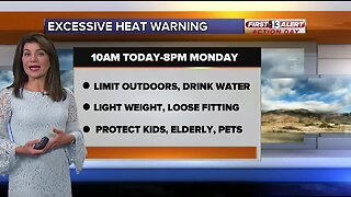 13 First Alert Las Vegas Weather August 3 Morning