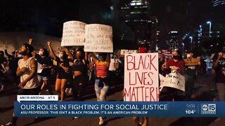 Society's role in fighting for racial justice