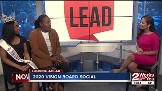 Preview of the 2020 Vision Board Social in Tulsa for young girls