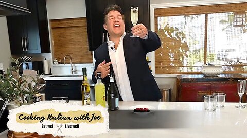 Limoncello Cocktail Recipe with Prosecco Cooking Italian with Joe