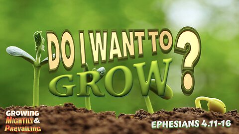 GM&P - Do I Want to Grow