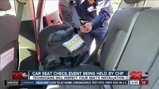 CHP bringing back car seat check events