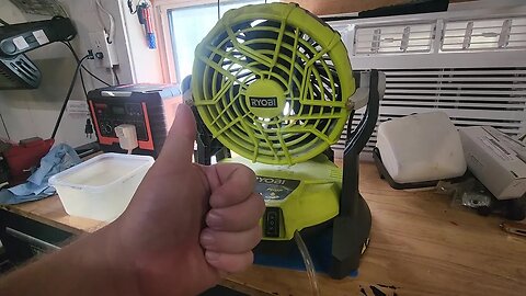 Can We Fix This Ryobi Misting Fan?