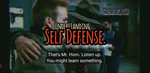 Understanding Self Defense (#shorts, #music, #tutorial, #tips)