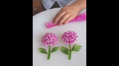 a man hand making crafting flowers #diycrafts #crafts #art #craftideas #diy #cementpot