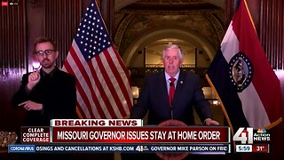 Missouri Gov. Parson issues statewide stay-at-home order