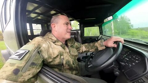 I drive the INCREDIBLE, RARE Toyota BDX 10 Military Truck! Thanks, Igor!