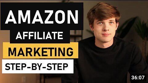 Amazon Affiliate Marketing Tutorial (Step-by-Step Amazon Associates)