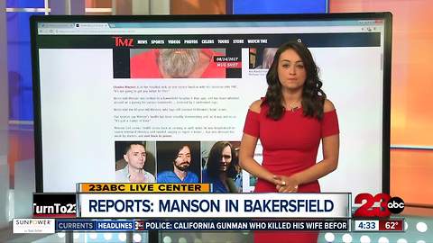 Charles Manson is still alive, reports say he is in Bakersfield