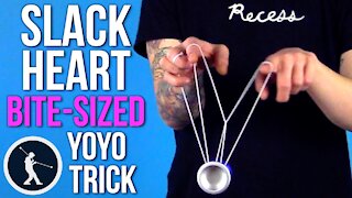 Slack Heart Mount Yoyo Trick - Learn How