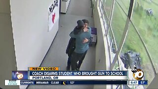 Portland coach disarms student who brought gun to school