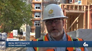 Construction continues to boom in Idaho despite a national decline