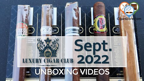 LCC Goes BIG This Month! Unboxing Luxury Cigar Club for September 2022