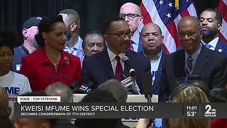 Former NAACP leader Kweisi Mfume wins special election for 7th Congressional District