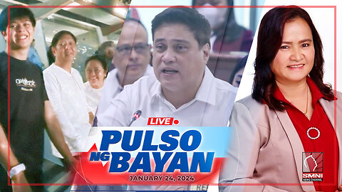 LIVE: Pulso ng Bayan kasama sina Jade Calabroso at MJ Mondejar | January 24, 2024 | Miyerkules