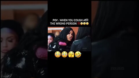 When You Cough At The Wrong Person 😂😂😭 #fyp #foryoupage #funnyvideo #shorts #meme #shortsvideo