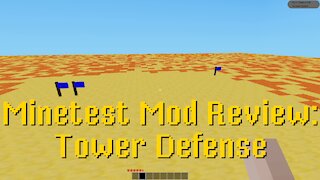 Minetest Mod Review: Tower Defense