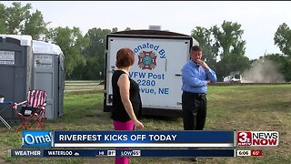 Riverfest Setup