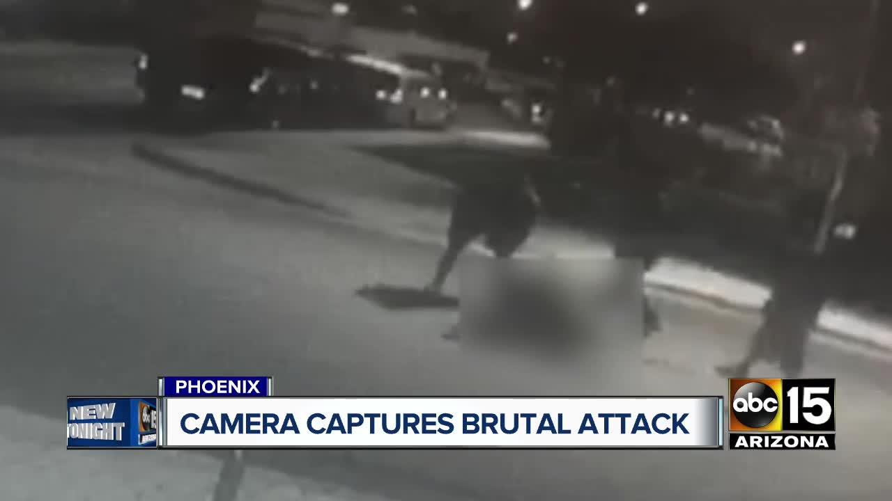 Camera captures brutal attack on 60-year-old man