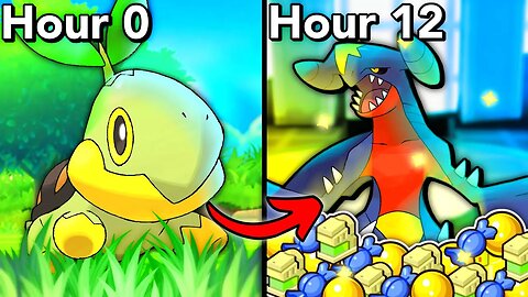 becoming a POKEMON MASTER in 12 HOURS