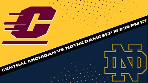 Notre Dame vs Central Michigan Prediction and Picks {Football Best Bet 9-16-23}