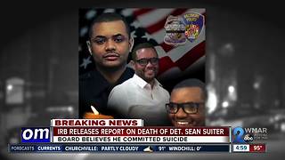 Detective Sean Suiter killed himself, IRB panel concludes