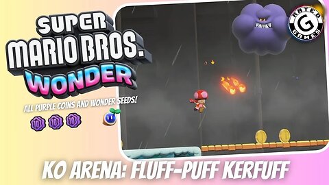 Super Mario Bros Wonder - KO Arena: Fluff-Puff Kerfuff