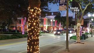 Downtown Delray turns pink!