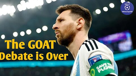 The GOAT Debate is OVER🐐 messi win the world cup