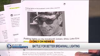 Local families demand better break wall lighting