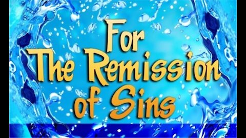 Remission Of Sins - Communion #50