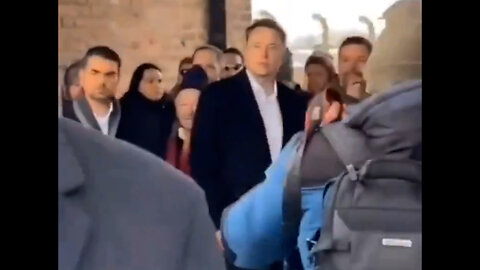 22/01/24 | Elon Musk i Ben Shapiro zwiedzają Auschwitz w Polsce.