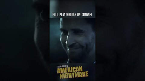 MR. SCRATCH | Alan Wake's American Nightmare #alanwake #americannightmare #shorts