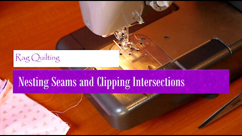 Nesting Seams and Clipping Intersections in Rag Quilting