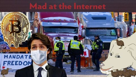 Justin Trudeau Declares a Fatwa on the Trucker Convoy - Mad at the Internet