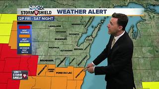 Michael Fish's NBC26 Storm Shield weather forecast