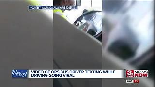 OPS school bus driver fired for texting and driving