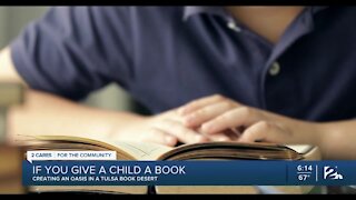 Give A Child A Book: Creating an oasis in a Tulsa book desert