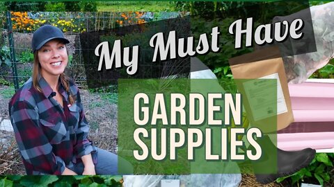 The Best Gardening Products- My MUST HAVE Supplies!