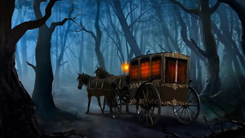 Relaxing Halloween Music - Haunted Carriage Ride ★707 | Spooky, Autumn