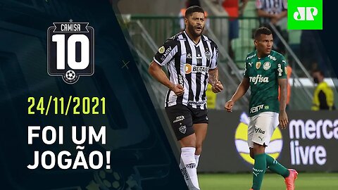 RESERVAS do Palmeiras EMPATAM com o LÍDER Atlético-MG no Allianz Parque! | CAMISA 10 – 24/11/21