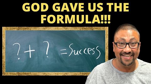 Mindset Series: God’s Formula For Success!