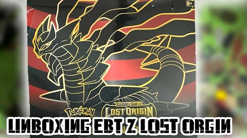 Unboxing elite trainer box Lost origin