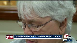 Nearly 100 Indiana nursing homes have had flu outbreaks this season