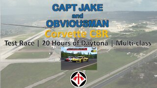 Test Race | 20 Hours of Daytona | Multi-class