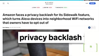 Amazon Sidewalk Controversy