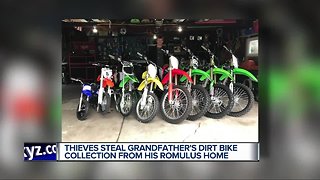 Thieves target disabled Romulus man, steal his collection of dirt bikes