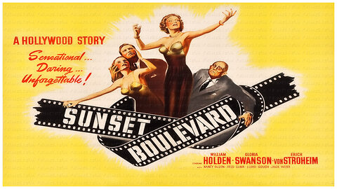 🎥 Sunset Boulevard - 1950 - Gloria Swanson - 🎥 FULL MOVIE