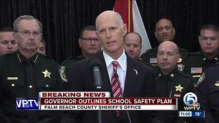 Gov. Scott outlines school safety plan in Palm Beach County speech