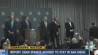 Report: Dean Spanos advised to stay in San Diego